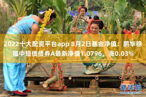 2022十大配资平台app 8月2日基金净值：鹏华稳福中短债债券A最新净值1.0796，涨0.03%