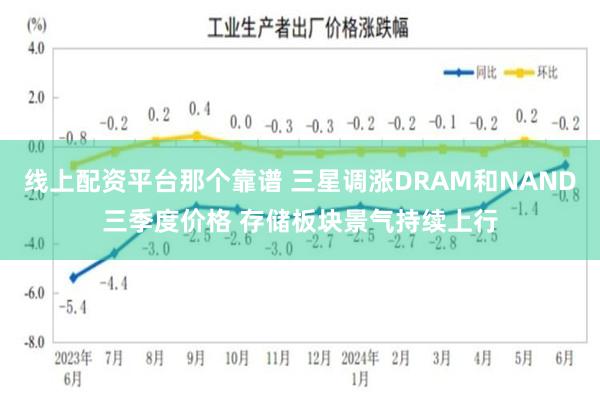 线上配资平台那个靠谱 三星调涨DRAM和NAND三季度价格 存储板块景气持续上行